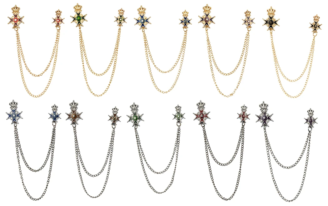 lapel chain pin