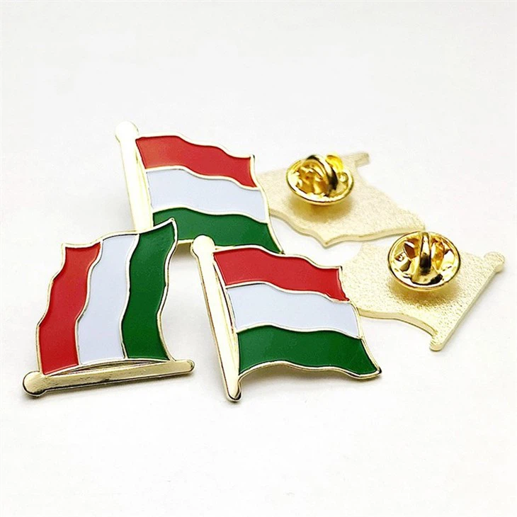 Flag Badge Pins