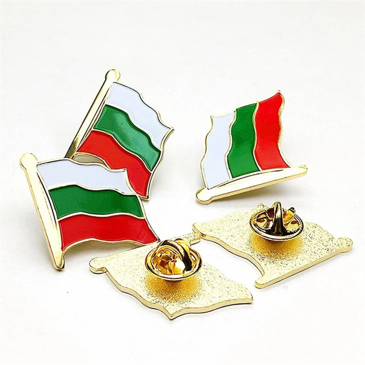 Flag Badge Pins