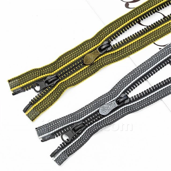 Heavy Duty Plastic Coat Zippers