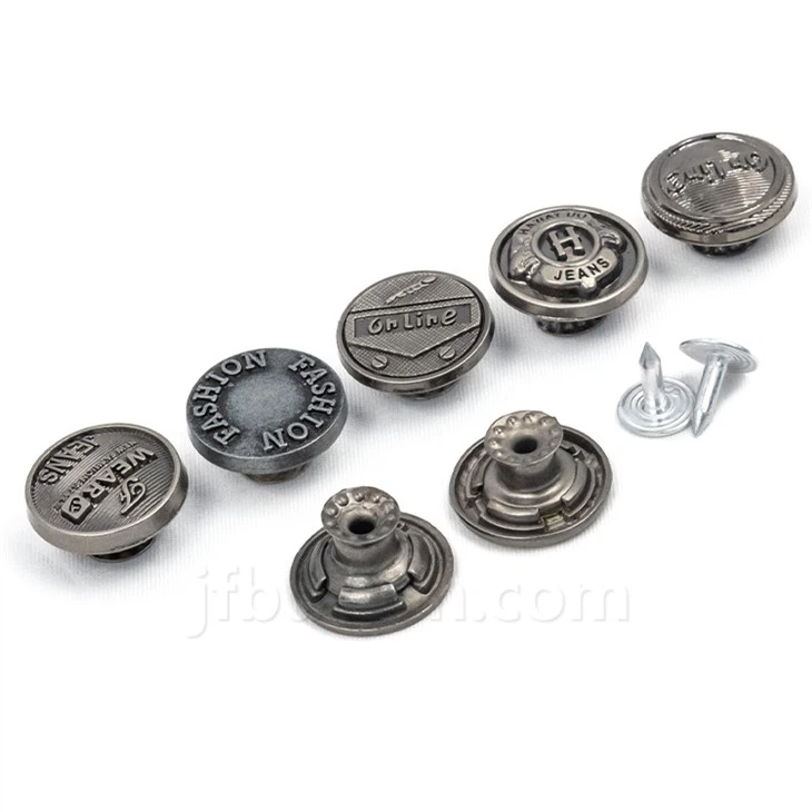 Removable Jeans Button