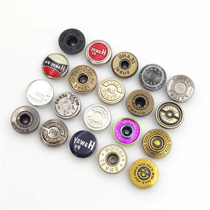 Buttons For Denim Jeans
