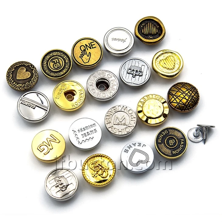 Detachable Buttons For Jeans