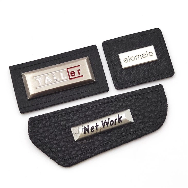 Personalized Leather Knitting Labels
