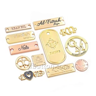 Çantalar İçin Metal Logo Plakaları