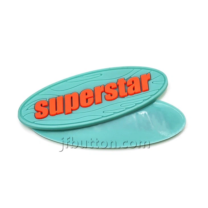 Custom 3D Silicone Label For Clothing high quality