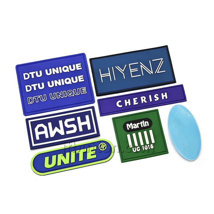 Custom 3D Silicone Label For Clothing suppliers