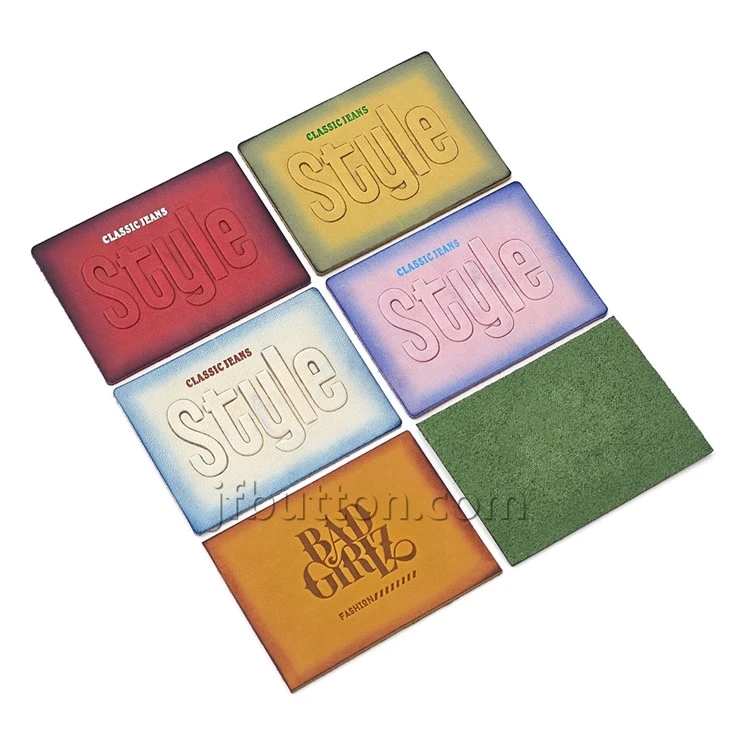 Custom Genuine Leather Labels For Clothing
