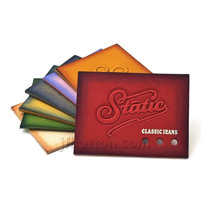 Custom Genuine Leather Tags For Clothing