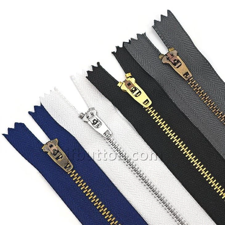 Metal Zipper By The Yard