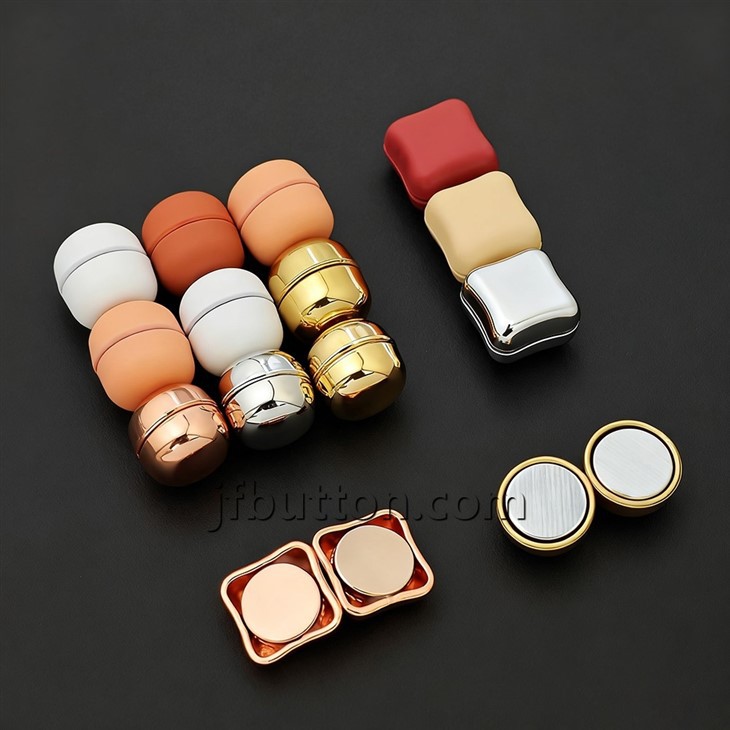 Mirror-Finish Magnetic Scarf Pins factory