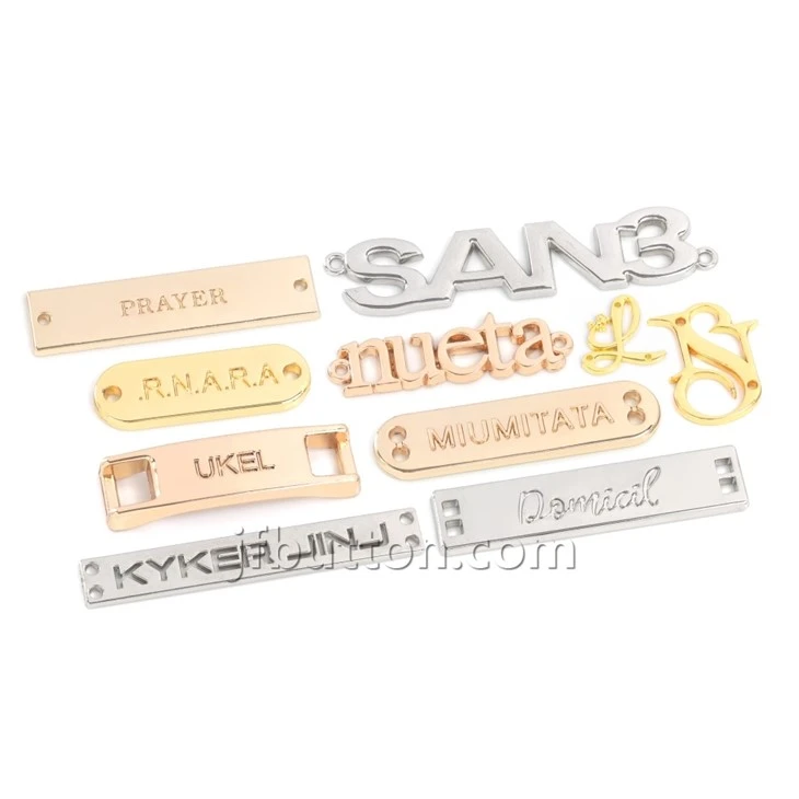 Personalised Metal Clothing Tags