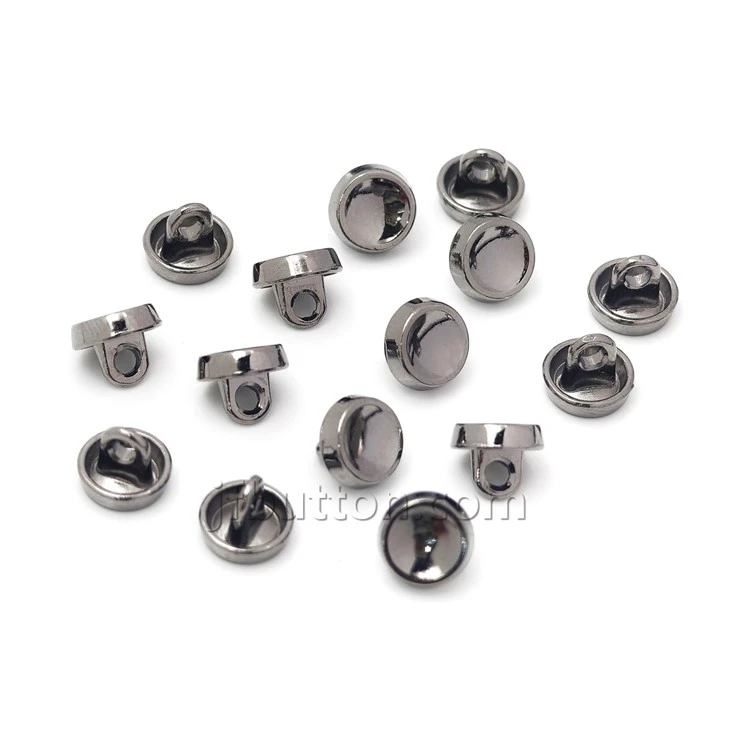 Silver Metal Shank Buttons factory