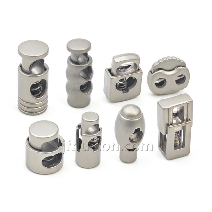Sliver Cord Stopper Metal