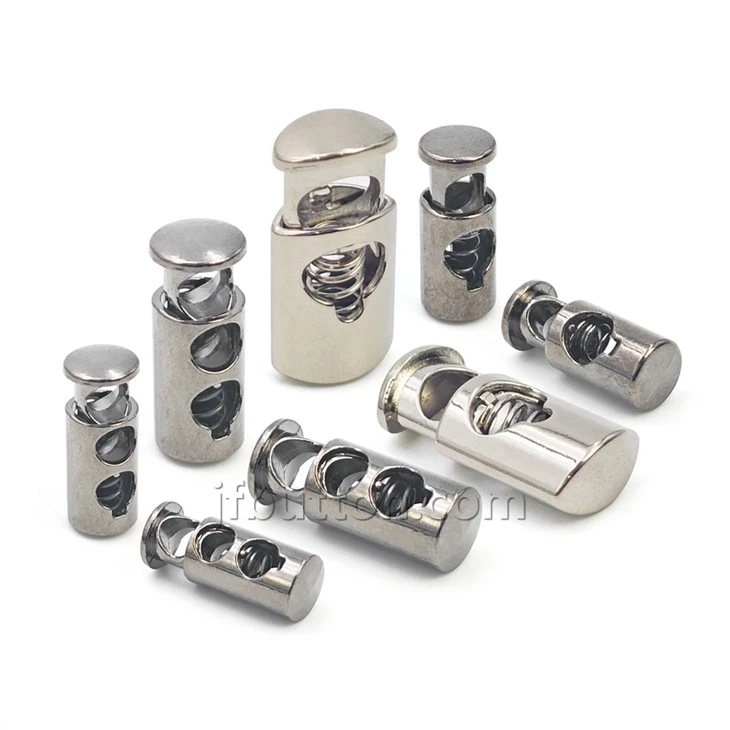 Sliver Cord Stopper Metal