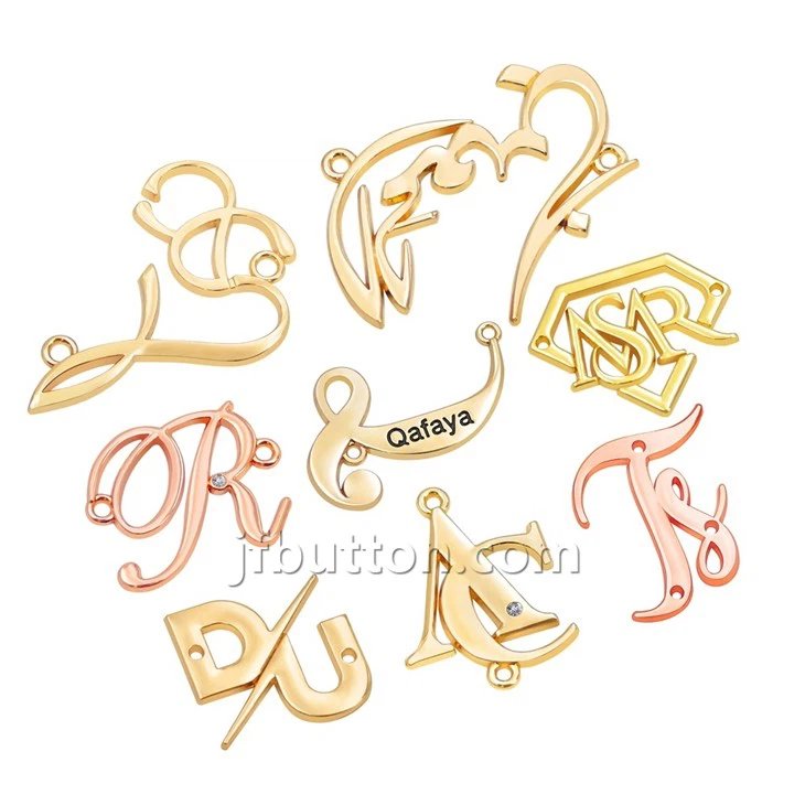 Small Metal Logo Tags
