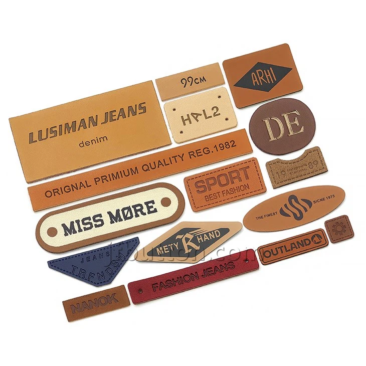 Small Vintage Leather Patch