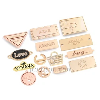 Giyim İçin Metal Logo Plakaları