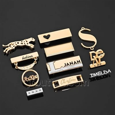 Çantalar İçin Ismarlama Metal Etiketler