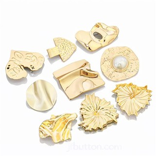 Modern Stil Metal Saplı Düğmeler