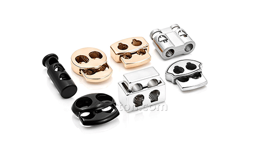 Double-Hole-Cord-Locks Double-Hole-Cord-Locks