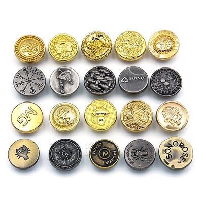 Yedek kot düğmeleri metal