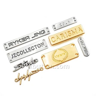 Logolu Metal İsim Etiketleri