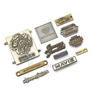 Çanta Metal Logo Plakası